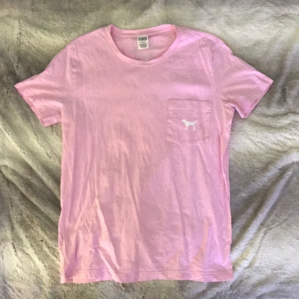 PINK Short Sleeve Tee (Medium)